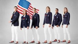 Apresentação dos uniformes olímpicos norte americano assinados por Polo Ralph Lauren